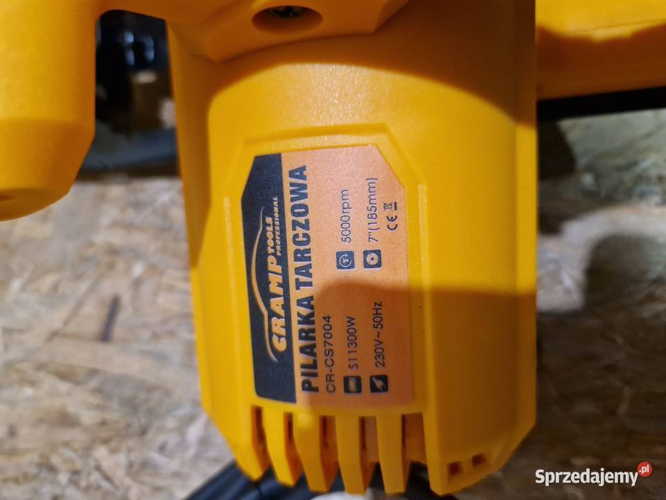 CRAMP CS7004 PILARKA TARCZOWA RĘCZNA 1300W 185MM Głogowa