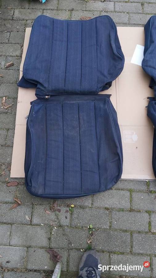 Mercedes W124 materiał granatowy pierwsza seria Przeźmierowo