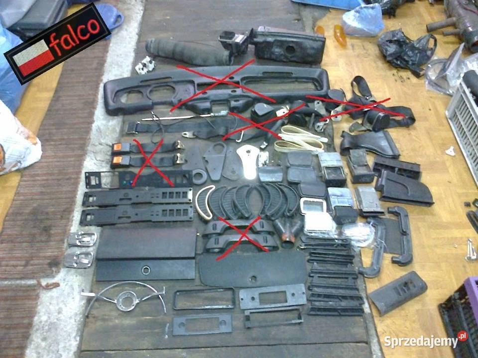 Garbus części schowek zamek uchwyt rączka boczki osobowe