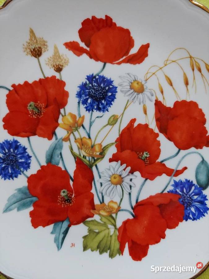 Kolekcjonerski talerz Royal Albert lubelskie
