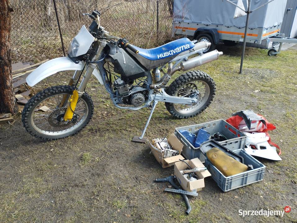 HUSQVARNA TE 350 do remontu jako dawca części Knurów