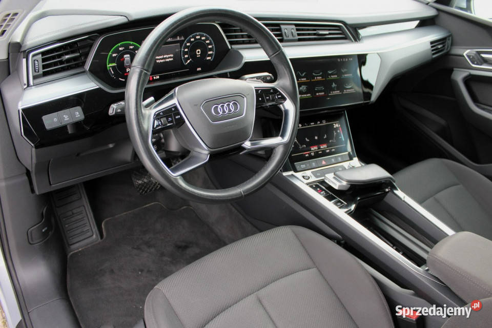 Audi etron 4x4 SalonPL FV23 314 ASO Navi Matrix kurtyny powietrzne mazowieckie Sokołów