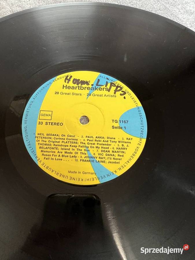 Płyta winylowa Heart breaker HIT podkarpackie Jasło sprzedam