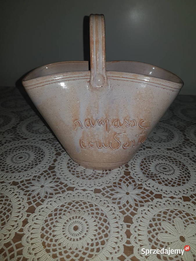 Koszyczek z ceramiki Wola Podłężna