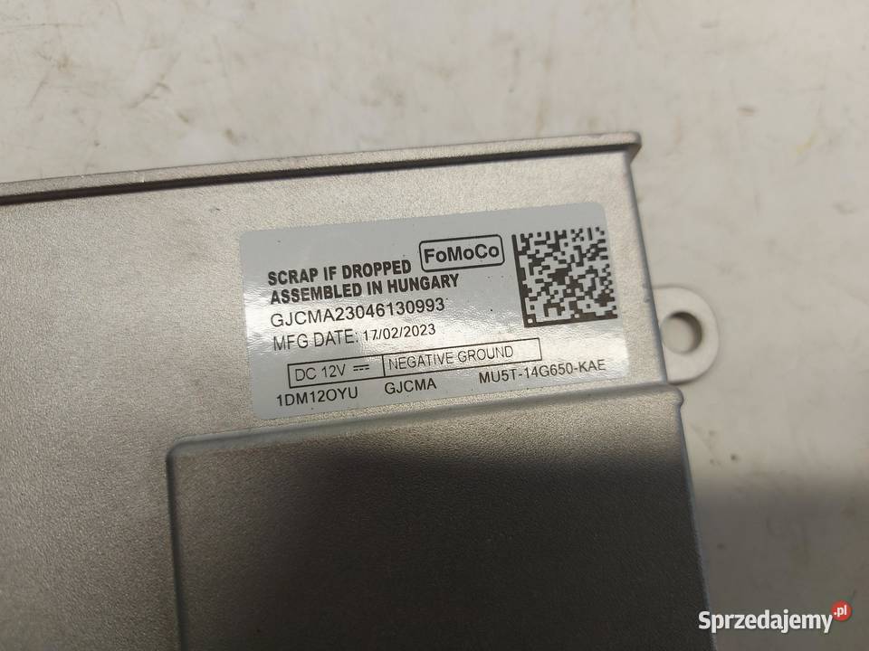 Ford Ranger VI 6 2024r MODUŁ STEROWNIK GATEWAY dolnośląskie