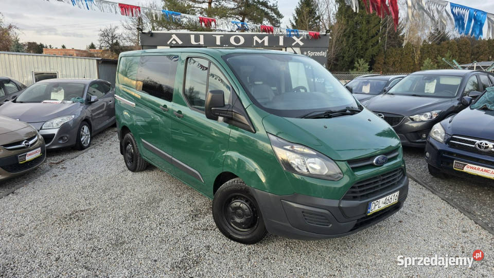 Ford Transit Custom Brygadówka 6 os HAK Skóry