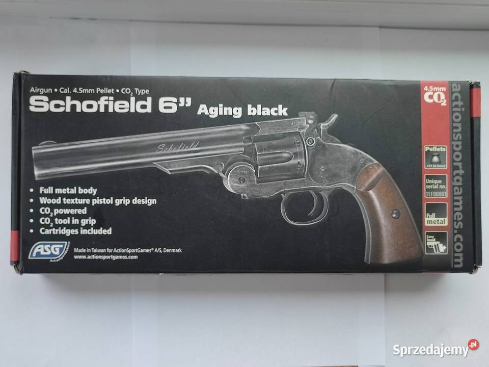 Wiatrówka Schofield 45mm Wrocław sprzedam