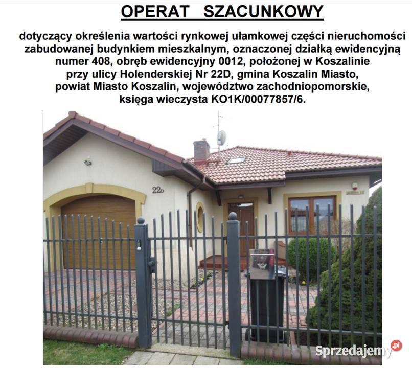 Syndyk przetarg na sprzedaż udziału w Sprzedaż Koszalin