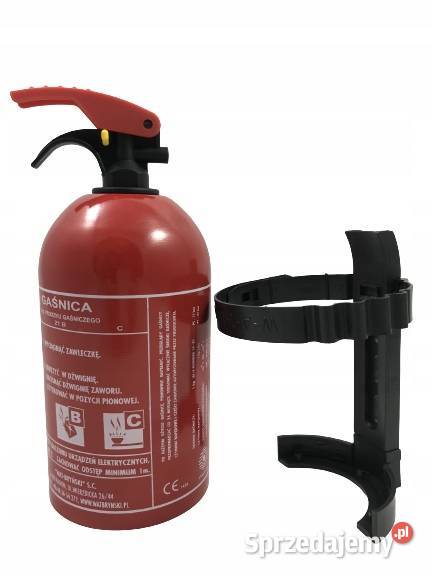 Gaśnica samochodowa 1 WIESZAK zachodniopomorskie Mierzyn sprzedam