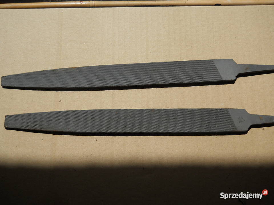 Pilniki do metalu płaskie zbieżne 300 x 3015 x 7 Biecz