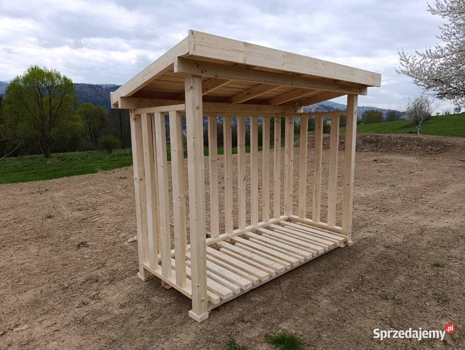 WIATA DREWNIANA na drewno opałowe PREMIUM Drewutnie śląskie