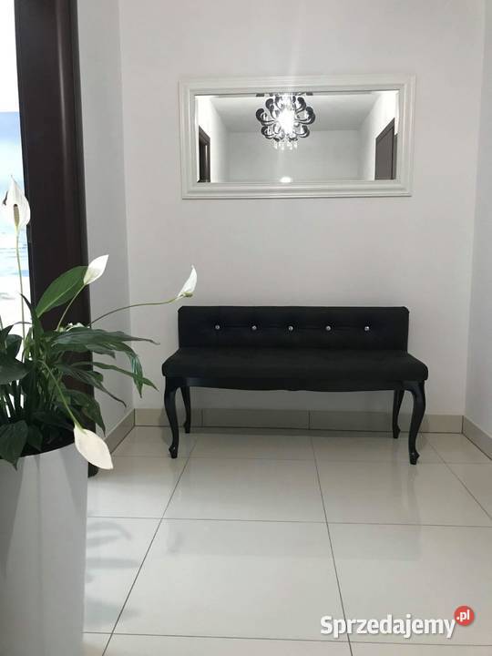 Ławka Glamour z oparciem pikowana AKANT 45cm Dom i Ogród Gierałtowiczki sprzedam