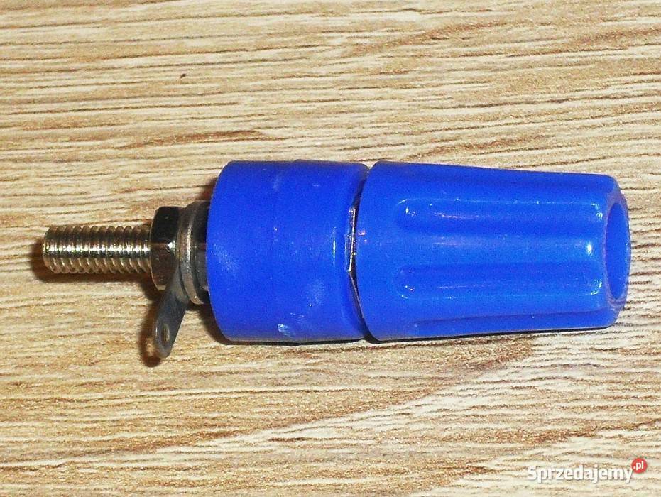 Zacisk laboratoryjny gniazdo bananowe 4 mm 16 A
