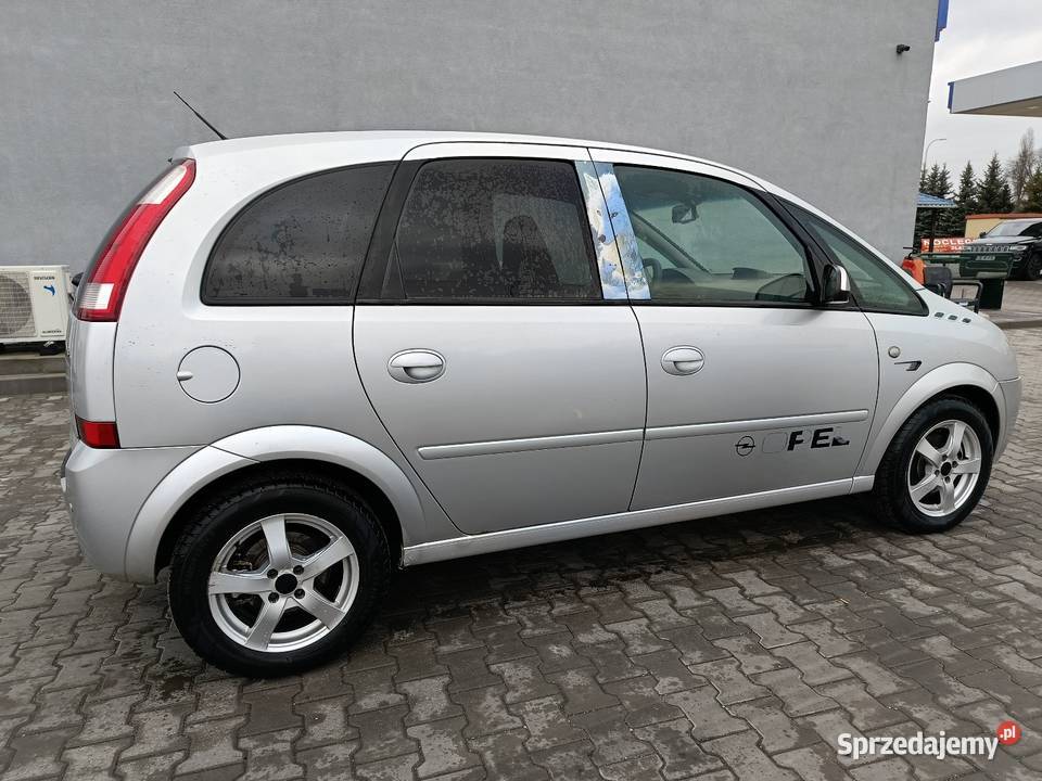 OPEL MERIVA 16 Benzyna 8V ECOTEC 87 Klimatronik srebrny