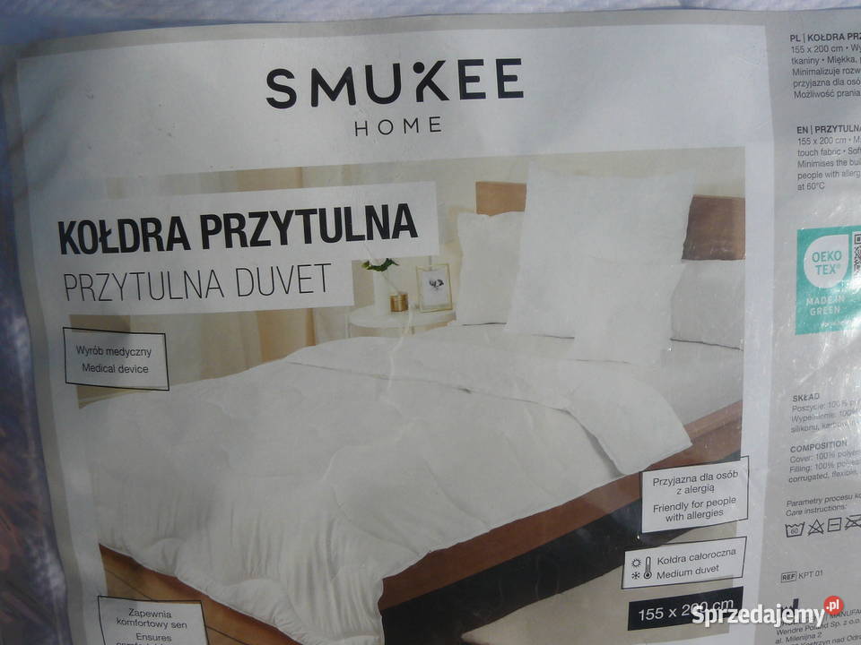 Okazja nowa Kołdra Przytulna Smukee Home 155x200 Strzelin sprzedam