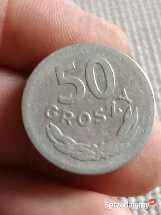 Sprzedam monete 50 gr 1949 r llll Numizmatyka Chełm
