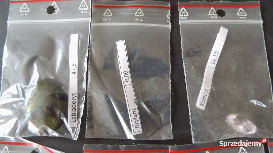 Kamienie szlachetne i półszlachetne Zbiór Pozostałe Radzewice