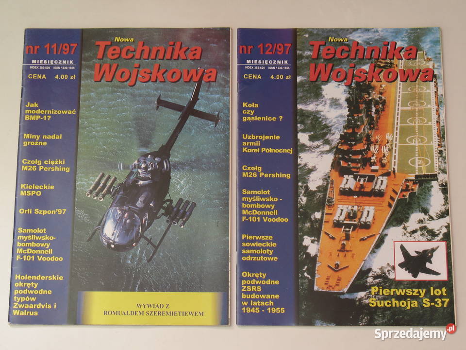 Technika Wojskowa 12 46 i 812 rocznik 1997 Kraków