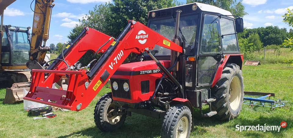 Ładowacz czołowy firmy Agrosped model V700 nieuszkodzony Ładowacze czołowe Białystok sprzedam