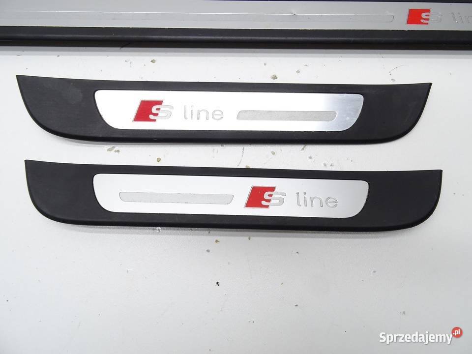 LISTWY PROGOWE NAKŁADKI PROGU KOMPLET 4G0853376 osobowe sprzedam