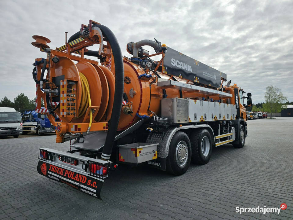 Scania SPULEUDSYR LARSEN WUKO KOMBI DO Samochody ciężarowe sprzedam