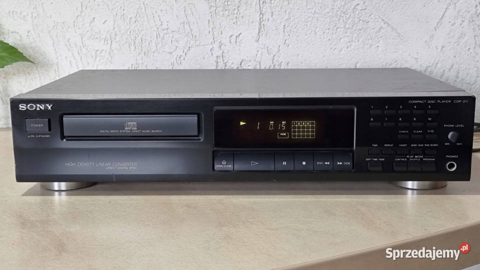 Sony odtwarzacz kompaktowy CD player CDP 211 Międzychód