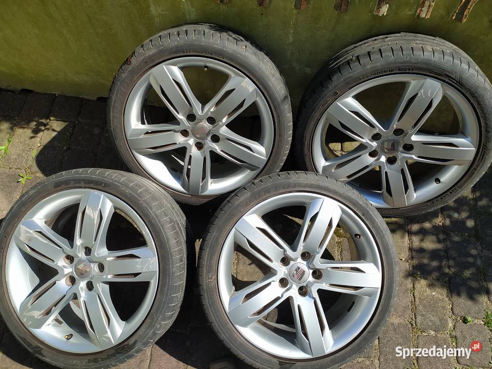 4 x koła z felgą aluminiową SEAT Ronal 75 x 18 śląskie Katowice