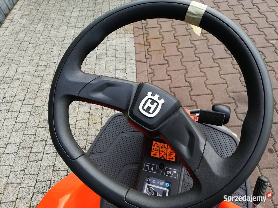 Powystawowy Rider Husqvarna R112C5 z pługiem Kobiele Wielkie sprzedam