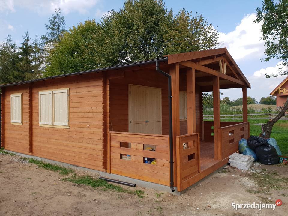 Drewniany domek letniskowy Lena I 32 11 m2 Mrągowo