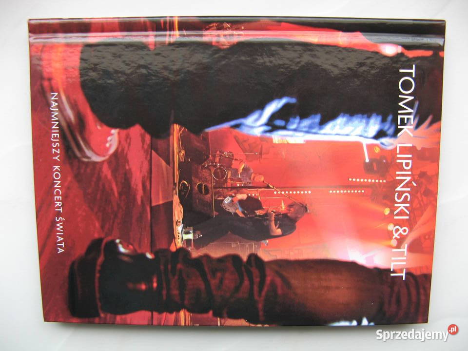 DVD Tomek Lipiński Tilt Najmniejszy Koncert Poznań