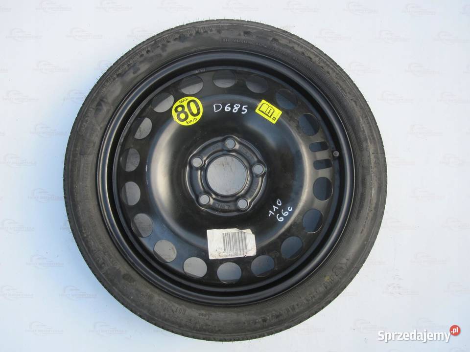 OPEL VECTRA C koło dojazdowe 1157016 92M 5x110