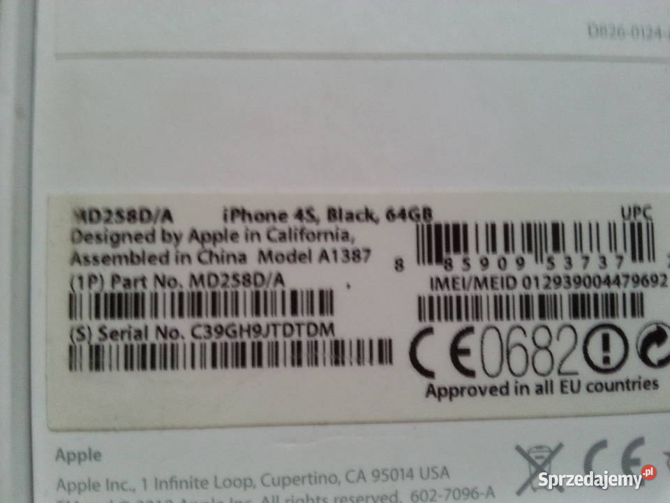Apple iPhone 4s 64gb NOWY Chodel