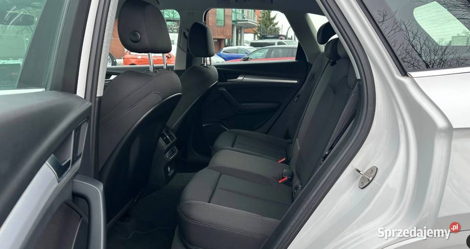 Audi Q5 Białe z czarnymi lusterkami wyjątkowy Wrocław