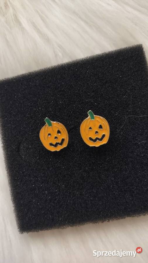 Kolczyki dynie Halloween Zegarki i Biżuteria małopolskie