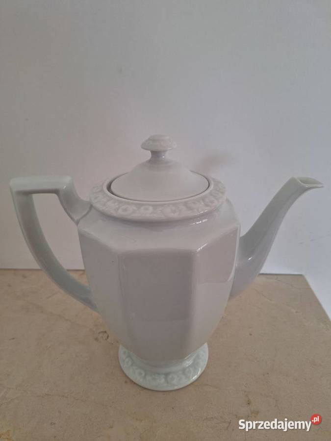 Dzbanek do kawy Rosenthal Maria Biała porcelana Gdańsk