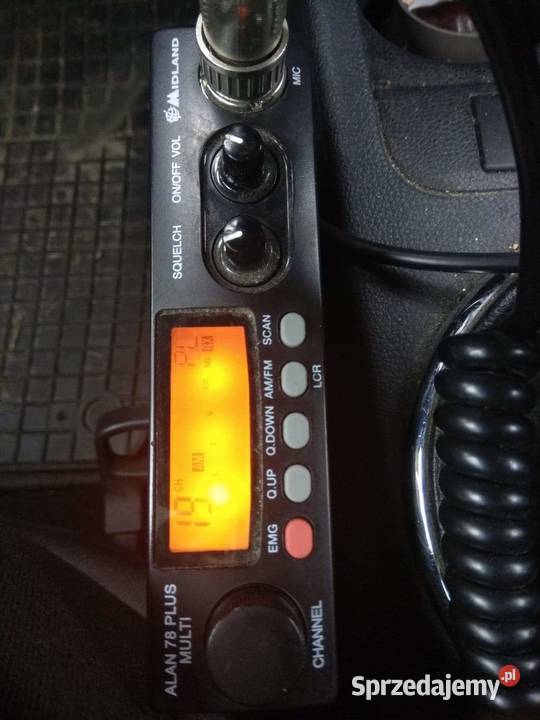 Cb Radio Midland Alan 78 Plus Multi antena Warszawa
