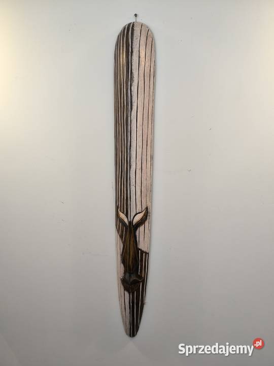 Piękna maska etniczna wisząca ozdobna łódzkie Łódź