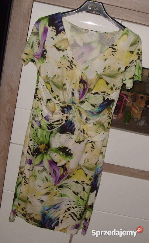 ALBA MODA Letnia sukieneczka r38