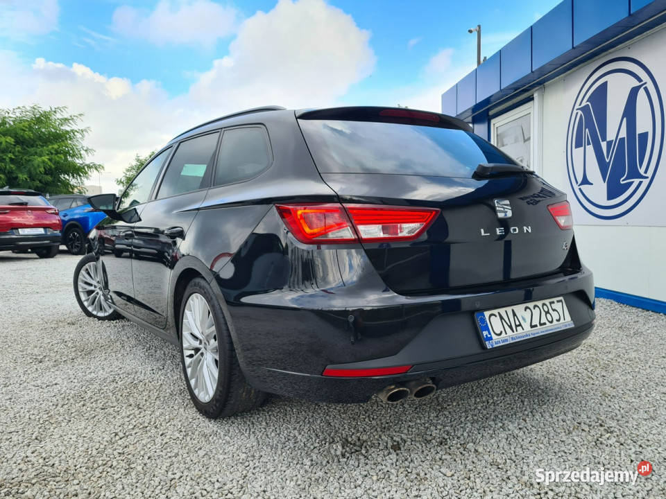 Seat Leon FR Navi 2xPDC Grzane Fotele Półskóry gniazdo SD Wągrowiec