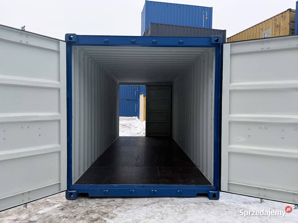 Magazyny kontenery double door przelotowe 20DVDC Biznes i Przemysł Gdańsk