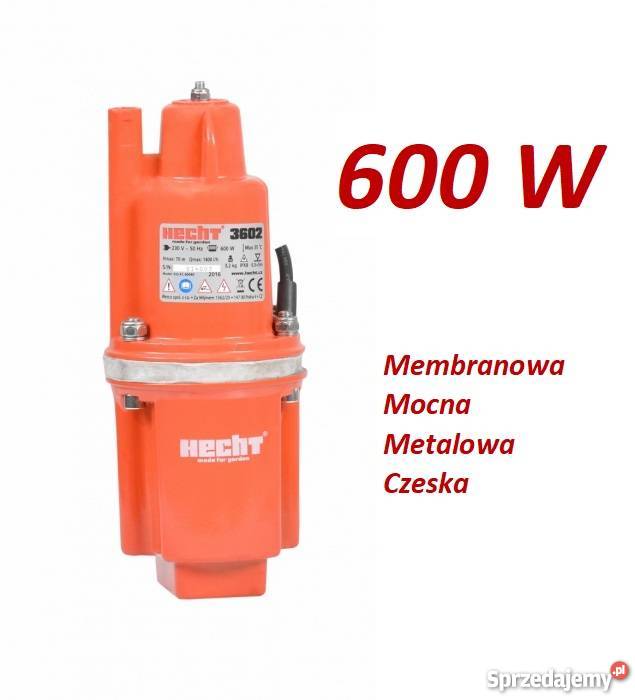 Pompa do wody zanurzeniowa HECHT 3602 - 600 W - CZESKA