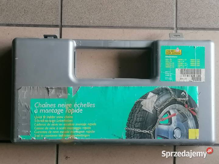 łańcuchy na koła 1314 2 Renault 7701420146 Piotrków Trybunalski