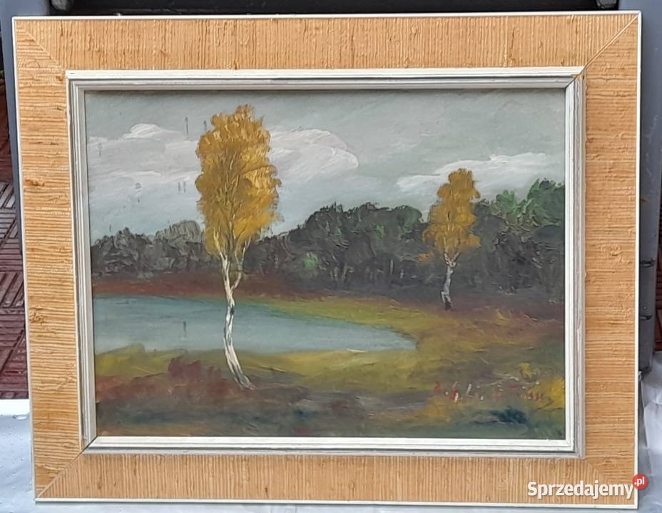 Per Gunnar Lindstrom 19091986 Antyczny obraz Antyki, Sztuka, Kolekcje Iłża