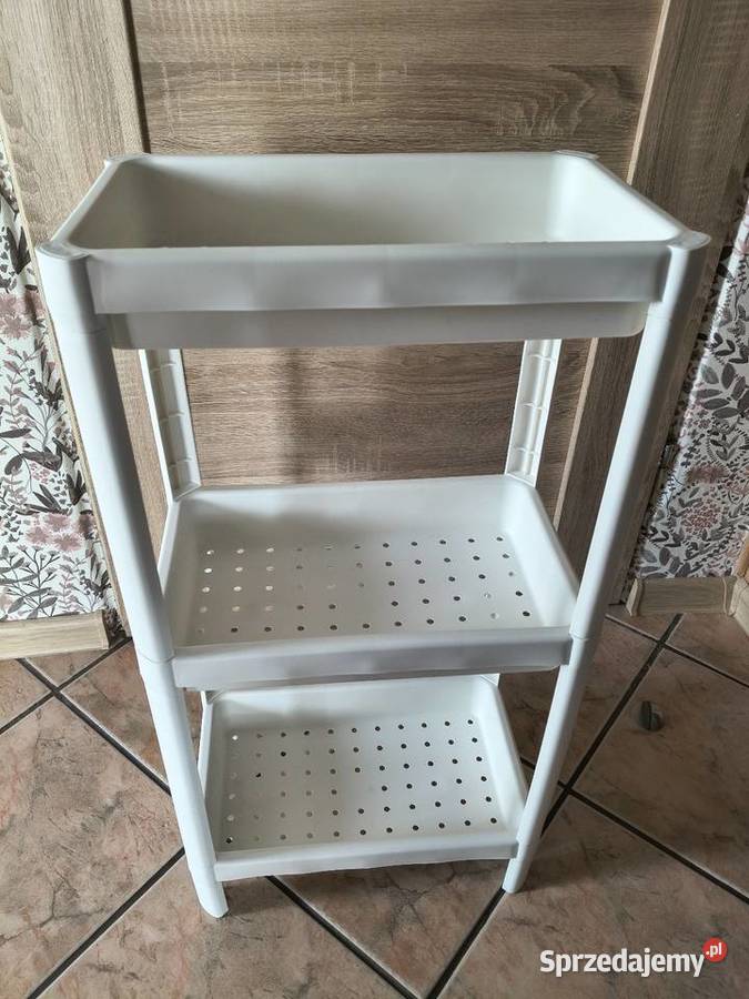 Regał biały plastikowy Ikea zachodniopomorskie Szczecin