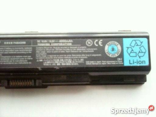 Sprzedam baterie do laptopa TOSHIBA śląskie Wodzisław Śląski sprzedam