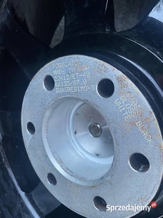 Kute Felgi Forgiato 22 X 12 Ford F150 f250 Katowice