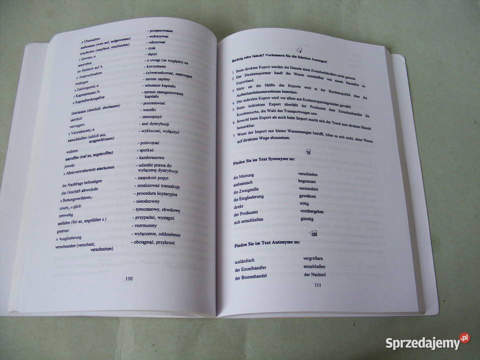 Handelskorrespondenz in Ubungen Majchrzak miękka Oborniki Śląskie sprzedam