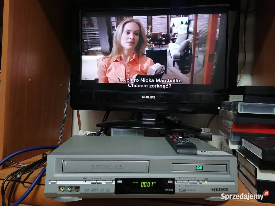 Magnetowid VHS Orion DVDVR2961X HIFI stereo Częstochowa