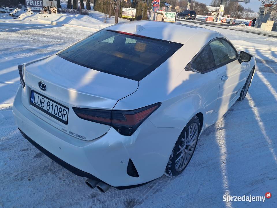 Lexus RC 300 2020r AWD automatyczna lubelskie Dragany