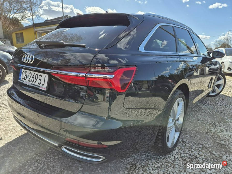 Audi A6 Panorama Zadbany Zarejestrowany C8 2018 system Start-Stop Bydgoszcz